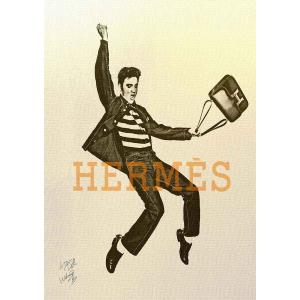 アートポスター ブランド オマージュ エルメス A3 クレイグガルシア