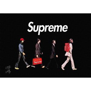 Star Design 【キャンバスポスター】 A1サイズ アートポスター SUPREME × BE...