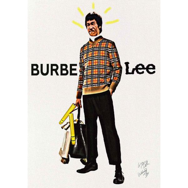 Star Design 【キャンバスポスター】 A1サイズ アートポスター BURBE LEE ブル...