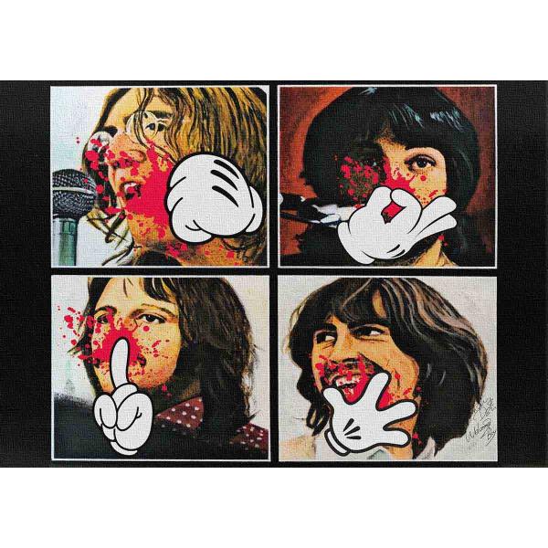 Star Design 【キャンバスポスター】 A1サイズ アートポスター Le It Be The...