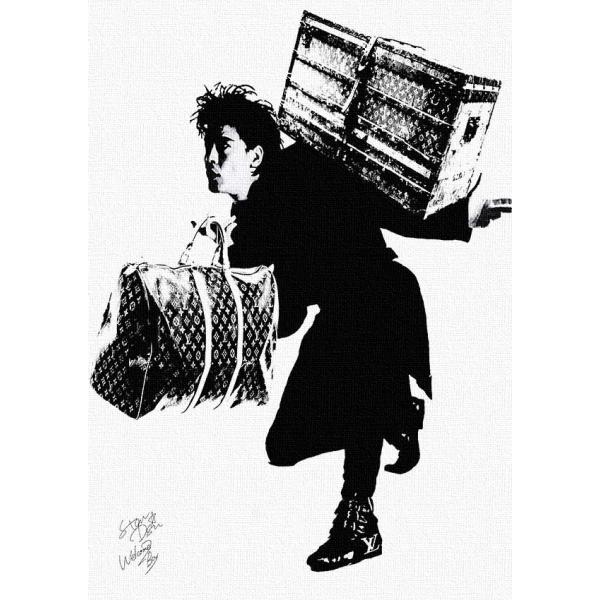 Star Design 【キャンバスポスター】 A1サイズ アートポスター 氷室京介 LV ルイヴィ...