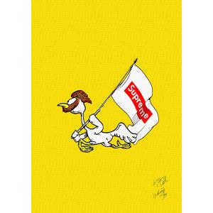 Supreme（シュプリーム） Star Design 【キャンバスポスター】 A1