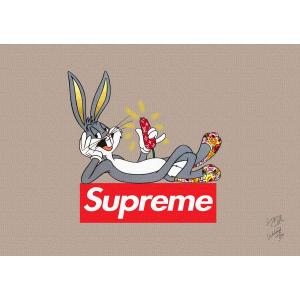 Supreme（シュプリーム） Star Design ポスター A4サイズ アート