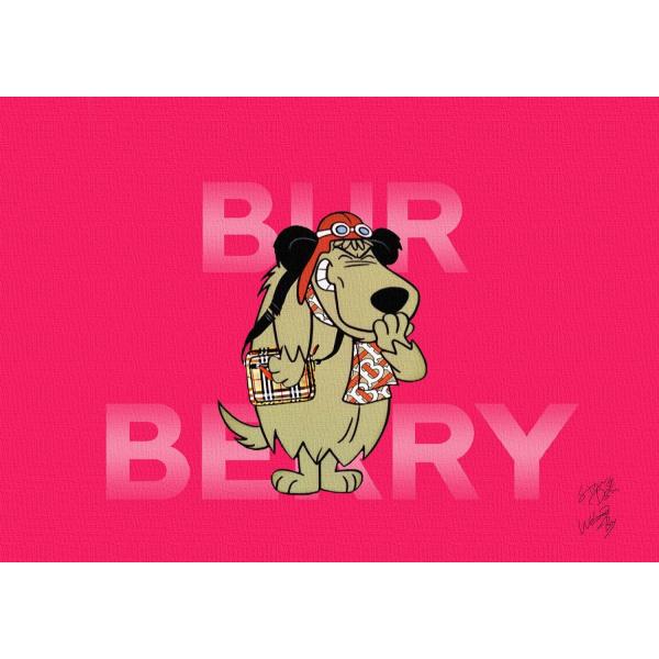 Star Design 【キャンバスポスター】 A4サイズ アートポスター BURBERRY バーバ...