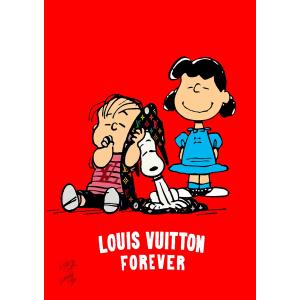 ポスター LOUIS VUITTON EXHIBITION KAKAO FRIENDS LOUIS VUITTON（ルイ・ヴィトン） Star Design ポスター A2サイズ