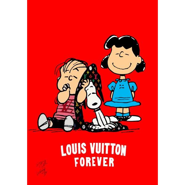 Star Design ポスター A3サイズ アートポスター LOUIS VUITTON FOREV...