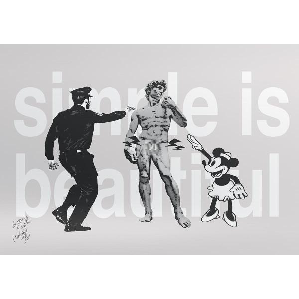 Star Design ポスター A3サイズ アートポスター SIMPLE IS BEAUTIFUL...