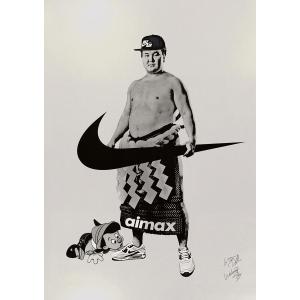 ナイキ　ポスター NIKE（ナイキ） Star Design ポスター A2サイズ アートポスター AIR