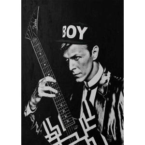 Star Design ポスター A2サイズ アートポスター BOOWY BOWIE BOY デヴィ...