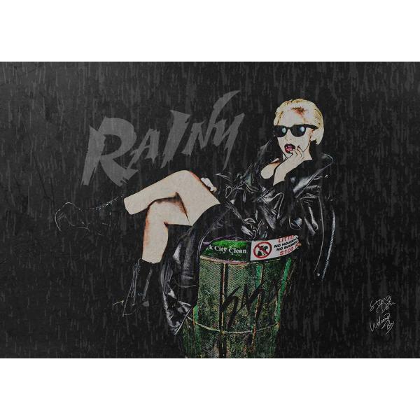 Star Design ポスター A1サイズ アートポスター RAINY GAGA レディガガ ポッ...