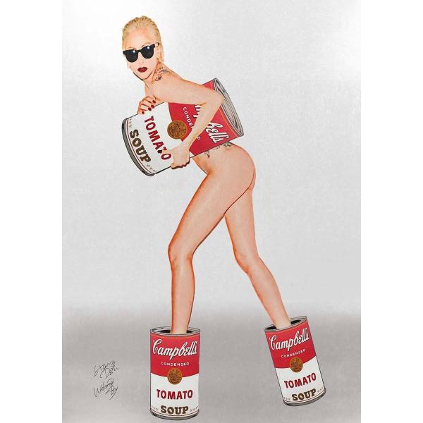 Star Design ポスター A3サイズ アートポスター Campbell's SOUP キャン...