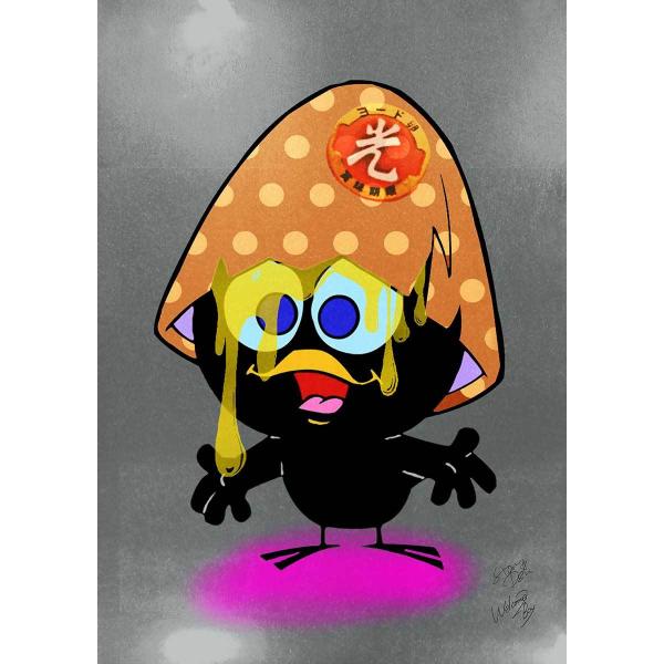 Star Design ポスター A1サイズ アートポスター Calimero カリメロ #wb24...