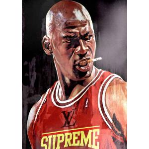 Star Design ポスター A1サイズ アートポスター Michael Jordan ポップア...