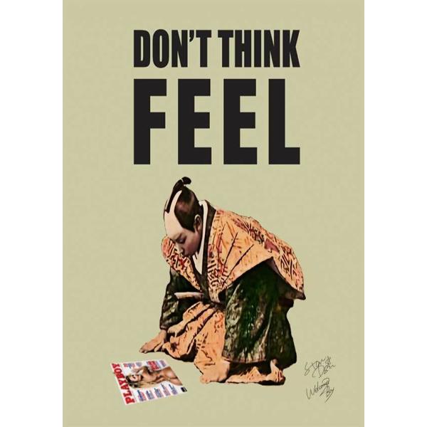 Star Design ポスター A3サイズ アートポスター DON'T THINK FEEL 将軍...