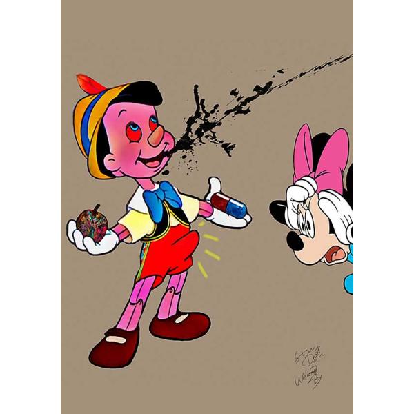 Star Design ポスター A1サイズ アートポスター I WANT CHANGE キャラクタ...