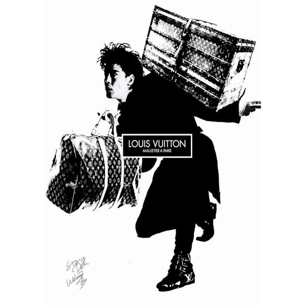 Star Design ポスター A2サイズ アートポスター 氷室京介 LV ルイヴィトン #wb7...