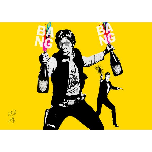 Star Design ポスター A3サイズ アートポスター Bang Bang スターウォーズ オ...