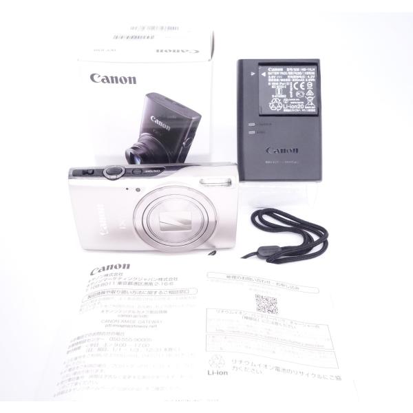 【極上品】キヤノン  Canon コンパクトデジタルカメラ IXY 650 シルバー  IXY650...