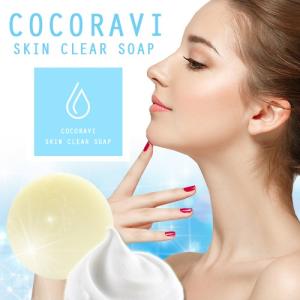 ココラビスキンクリアソープ わくねり化粧石けん COCORAVI SKIN CLEAR SOAP ボディソープ 角質 美容｜goodluck