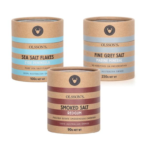 シーソルト フレーク 陶器入り 250g オーストラリア ミネラル ソルト オルソンズ 老舗ソルトメ...