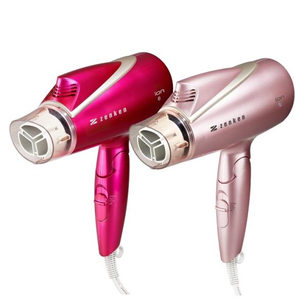 ゼンケン 電磁波低減ヘアドライヤー ZD-1000 遠赤外線 ハニカム構造セラミック 頭皮 やさしく...