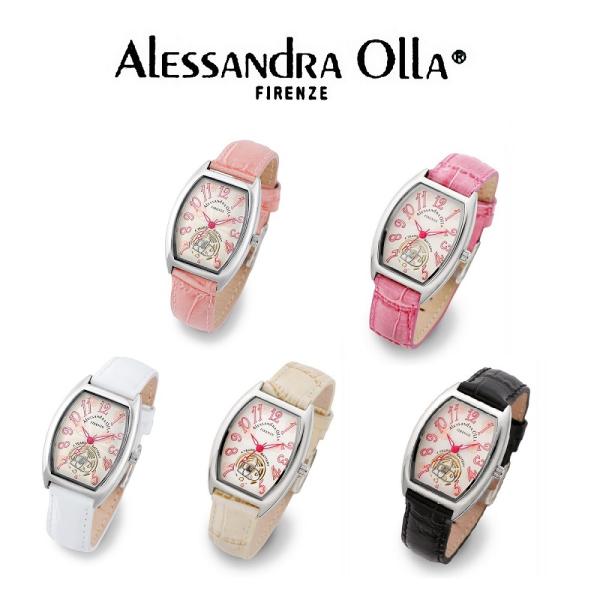 Alessandra Olla アレサンドラオーラ フラワー柄文字盤 腕時計 AO-4850 レディ...