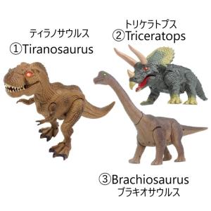 恐竜 ラジコン ジュラシックダイナソー リモコン 操作 子供用 KIDS  おもちゃ  きょうりゅう 知育 かっこいい 映画 ジュラシックワールド とは関係ございません｜goodmake