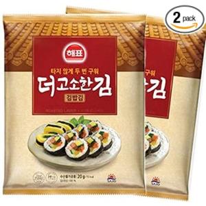 韓国食品 ヘピョ のり巻用のり 10枚入 2袋