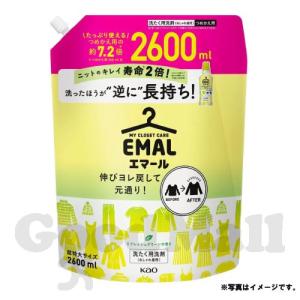 花王 エマール リフレッシュグリーン おしゃれ着用洗濯洗剤 2600ml｜goodmall-japan