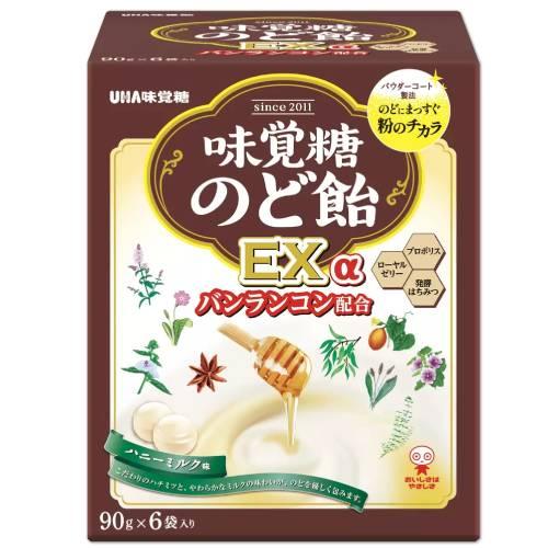 UHA 味覚糖のど飴EXα 90g x 6