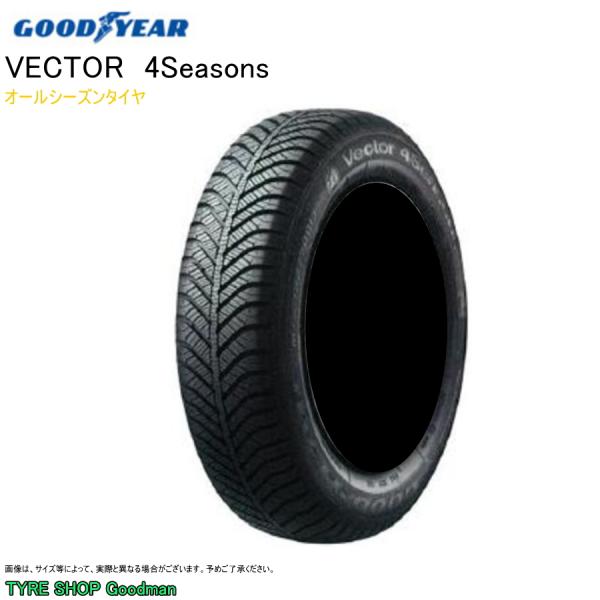 グッドイヤー オールシーズン 165/70R14 81S 4シーズンズ ベクター オールシーズンタイ...