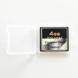 CF Deolux 4GB(品質もなかなか良い台湾製コンパクトフラッシュカード・ミニケース付)