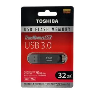 USB V3SZK-032G-BK(東芝製・USB3.0対応フラッシュメモリ32GB・R=70MB/s)
