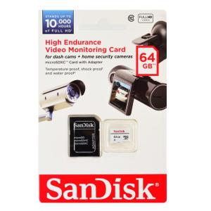ドライブレコーダー対応・MLC高耐久64GB【microSDXCカードSDSDQQ-064G-G46A】Class10・サンディスク