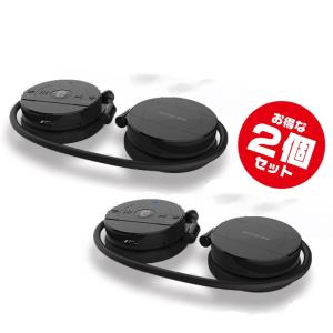 Bluetoothヘッドホン【LBR-BTC2BK x2点】お得な２個セット