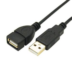 USB延長ケーブル 5m 変換名人 USB2A-AB/CA500 極細仕様 金メッキ USB2.0 Aオス-Aメス