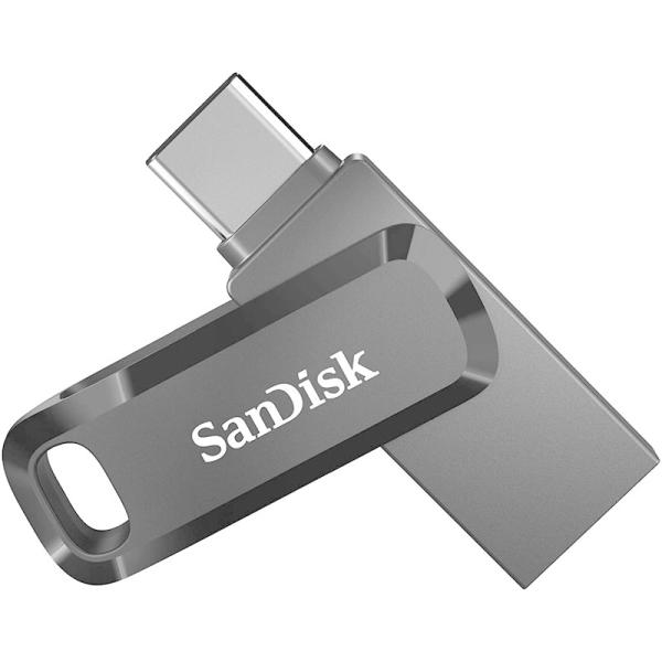 サンディスクType-C対応64GB【USBメモリSDDDC3-064G-G46】Type-C＆US...