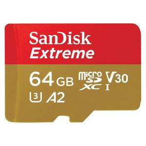 microSDカード 64GB サンディスク SDSQXAH-064G-GN6MN UHS-I U3...