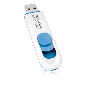 USBメモリ 32GB 5年保証 A-DATA USB2.0 スライド式 回復ドライブに最適 AC008W32G USB