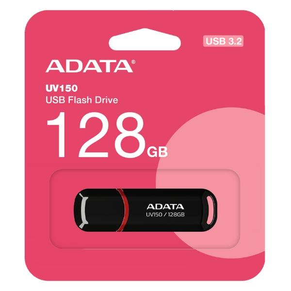 USBメモリ 128GB 5年保証 USB3.2 Gen1 A-DATA AUV150-128G-R...