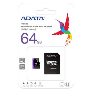 microSDカード 64GB 永久保証 A-DATA AUSDX64GUICL10-RA1 アダプタ付 microSDXC マイクロSD microSD｜goodmedia-wholesale