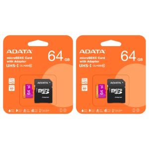「5枚セット」 microSDカード 64GB 永久保証 A-DATA AUSDX64GUICL10-RA1 アダプタ付 microSDXC マイクロSD microSD｜goodmedia-wholesale