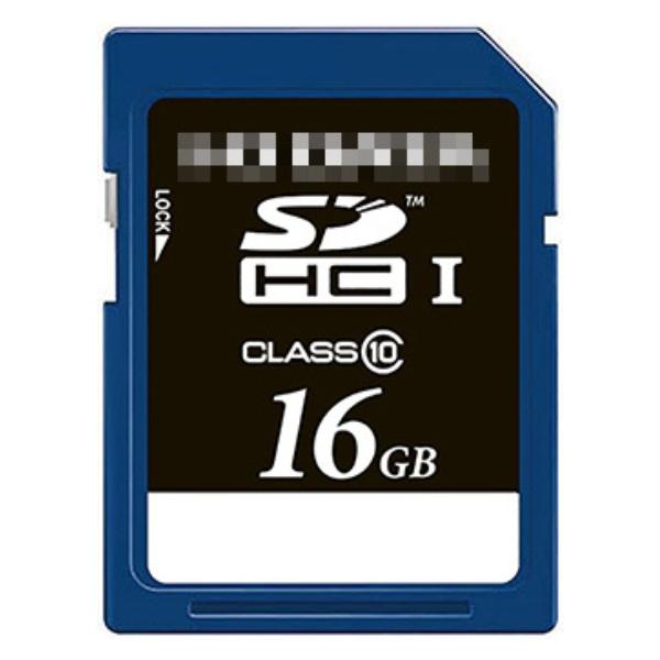 SDカード 16GB 有名国内メーカー Class10 著作権保護機能付き SDHCカード SD エ...
