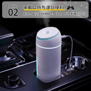 加湿器 小型 卓上 ミニ 超音波 アロマ 除菌...の詳細画像4