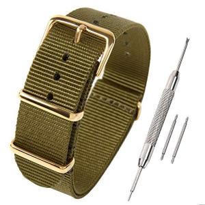 Airself NATOタイプ 時計ベルト 時計バンド ナイロン 替えバンド 替えベルト