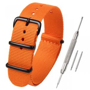 Airself NATOタイプ 時計ベルト 時計バンド ナイロン 替えバンド 替えベルト