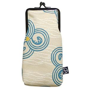 五色帆布堂 KYOTO JAPAN メガネケース 波丸