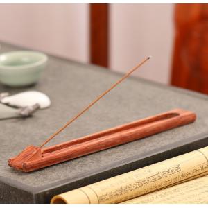 お香立て 横置き 線香立て 自然木 おしゃれ 省スペース