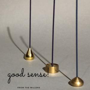 お香立て 金属3個セット 線香立て ミニサイズ 銅 省スペース