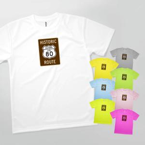 Tシャツ HISTORIC ROUTE アメリカ 標識｜goods-pro